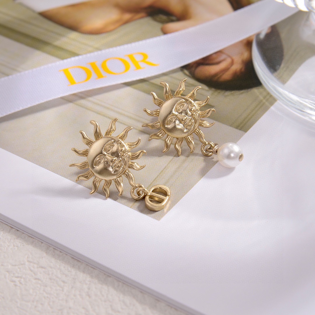 Dior Juwelen Ohrring Sommerkollektion Fashion