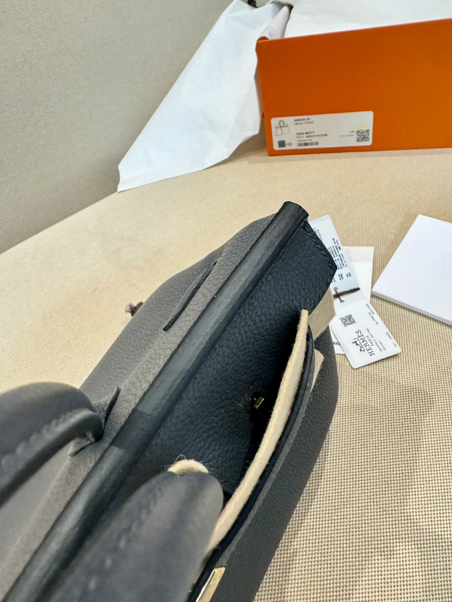 Hermes Birkin 25 Gris Misty 25cm tote everyday