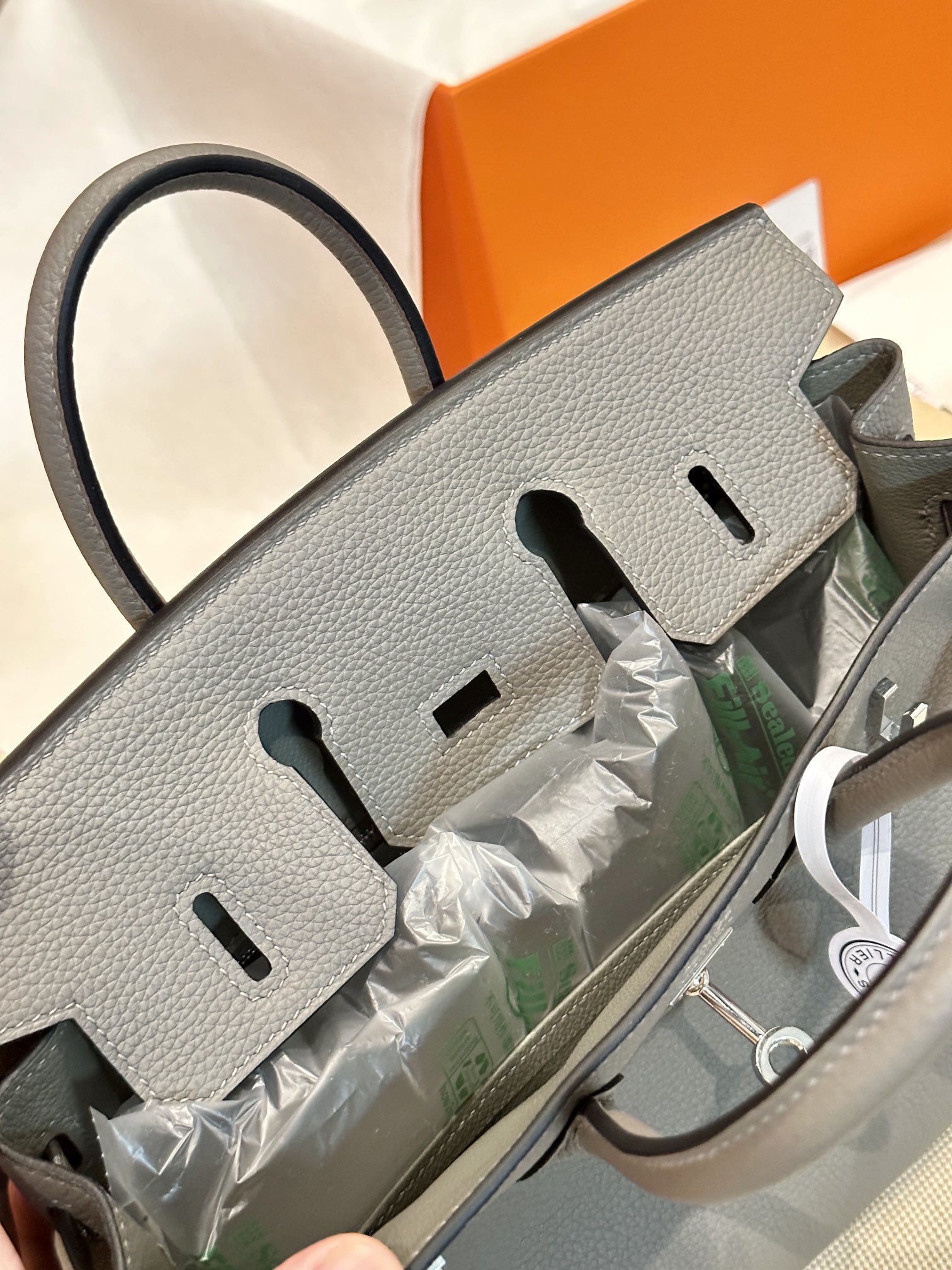 Hermes Birkin 25 Grey 25 work everyday