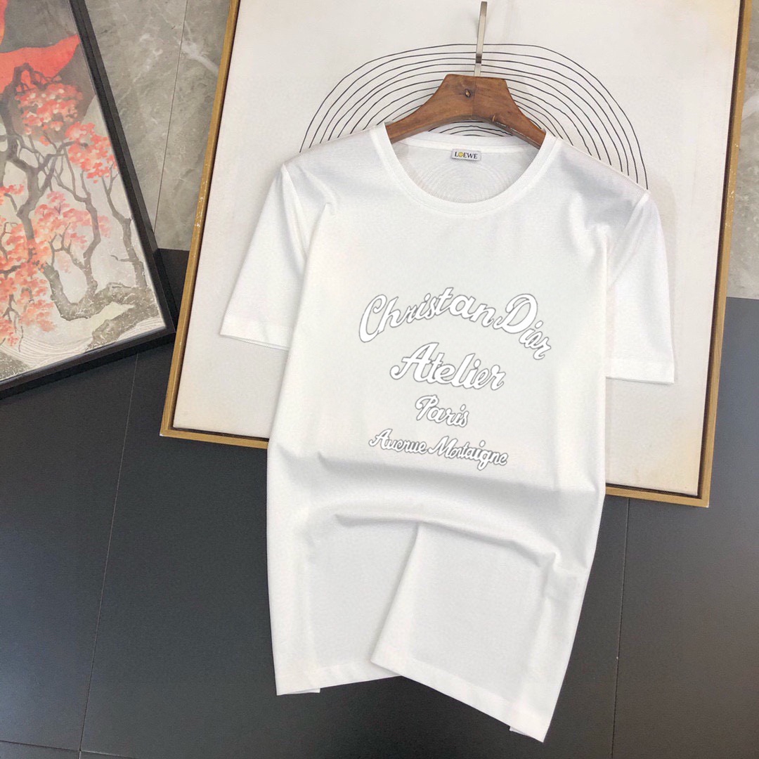 Dior 品牌【DIOR迪奥】(胖子福音) 男士休闲短袖T恤 2024春夏新品