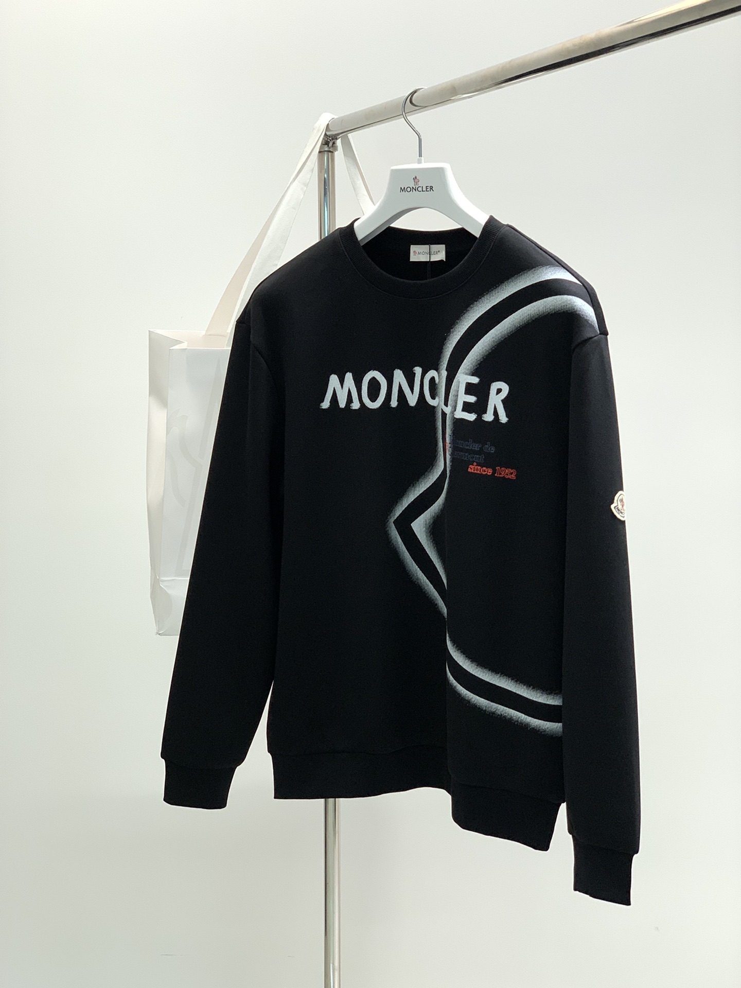 AAA Class Replica
 Moncler Kleding Sweatshirts Afdrukken Herfst/winter collectie Fashion Lange mouw