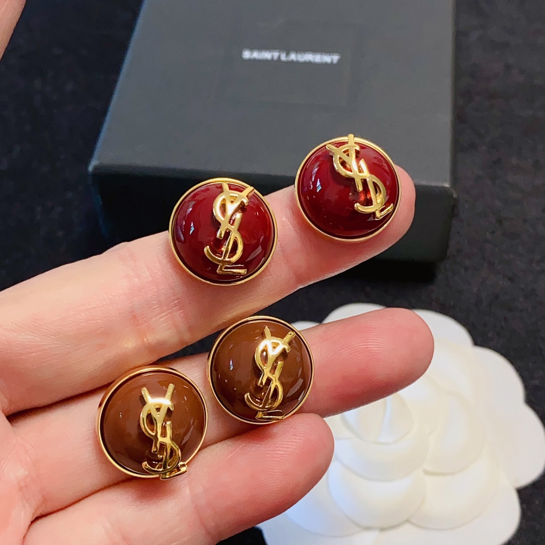 Saint Laurent luxury earrings