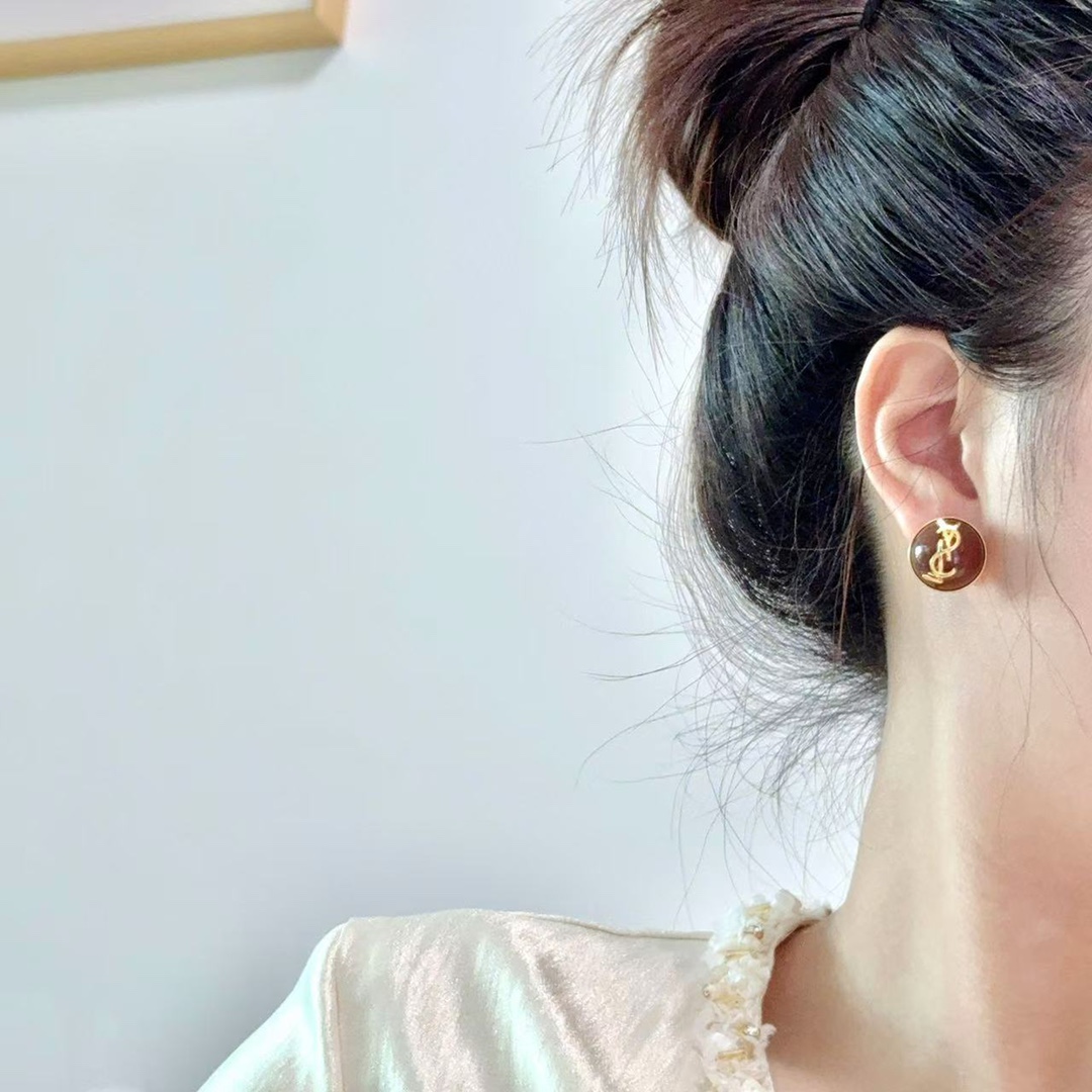 Saint Laurent luxury earrings 3