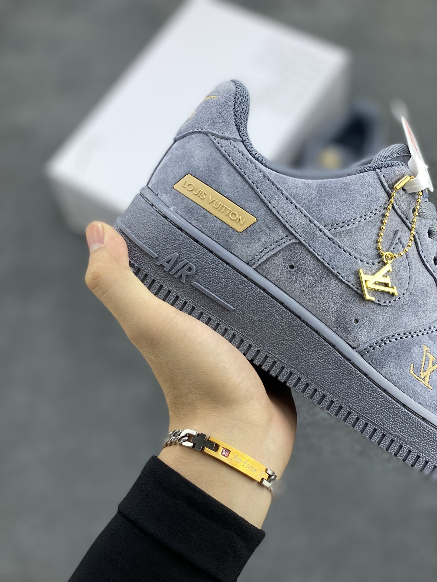 图片[6]-NK Air Force 1‘07 Low 定制款抽屉盒 空军一号低帮休闲板鞋 定制皮料 原楦原纸板 纯正版型 高清洁度 内置全掌气垫 货号：CW2288-111 尺码：36 36.5 37.5 38 38.5 39 40 40.5 41 42 42.5 43 44 44.5 45-选品中心