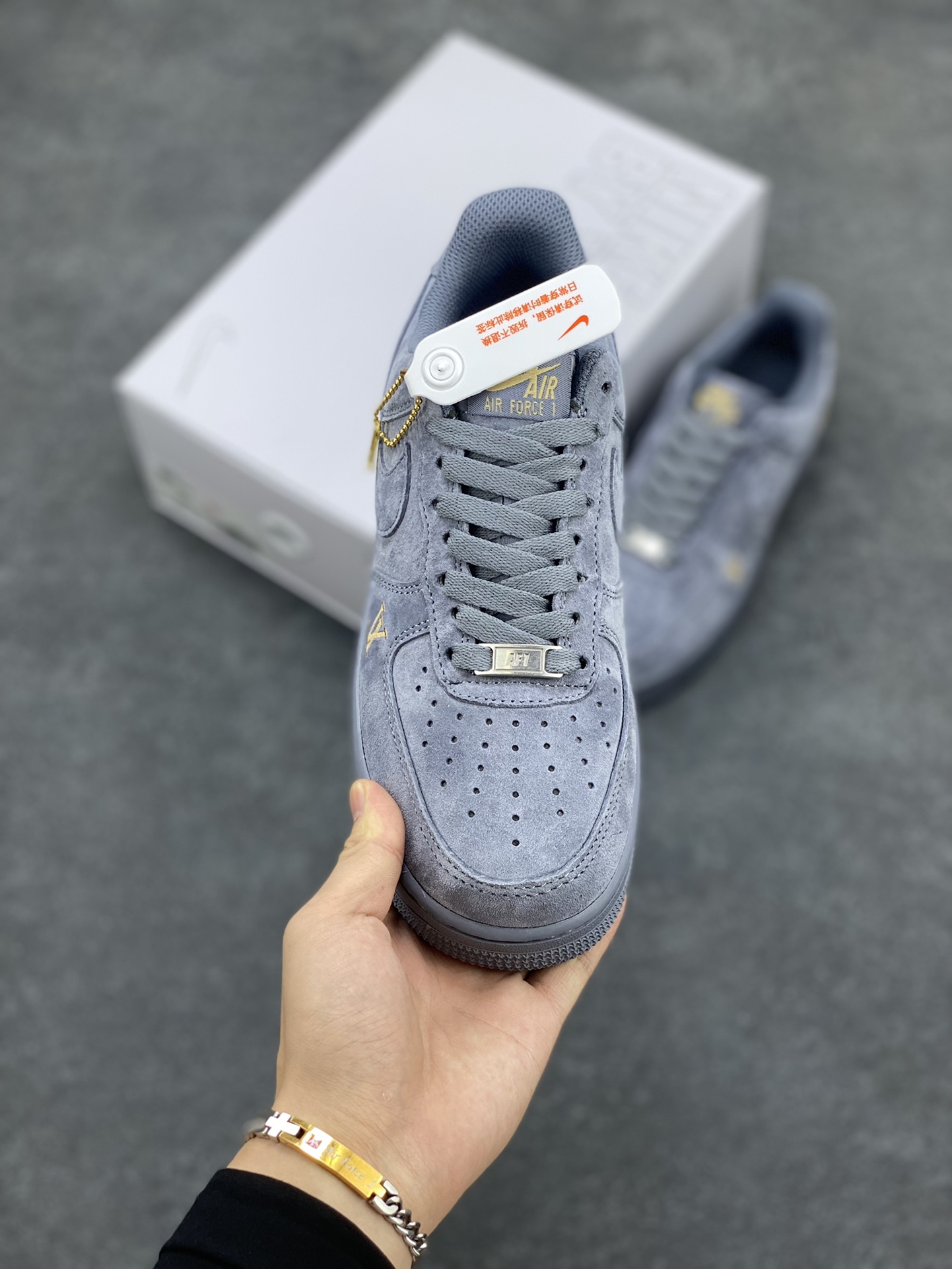 图片[2]-NK Air Force 1‘07 Low 定制款抽屉盒 空军一号低帮休闲板鞋 定制皮料 原楦原纸板 纯正版型 高清洁度 内置全掌气垫 货号：CW2288-111 尺码：36 36.5 37.5 38 38.5 39 40 40.5 41 42 42.5 43 44 44.5 45-选品中心
