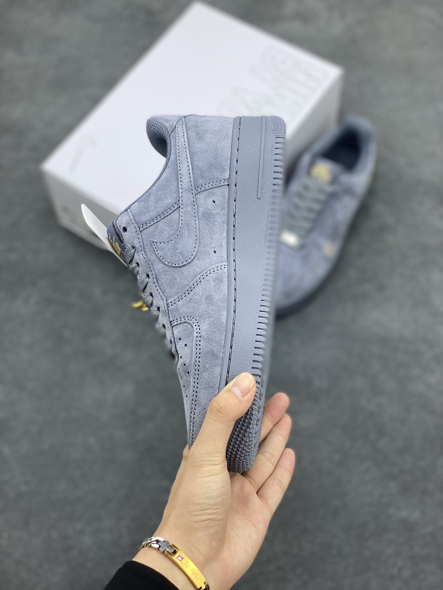 图片[3]-NK Air Force 1‘07 Low 定制款抽屉盒 空军一号低帮休闲板鞋 定制皮料 原楦原纸板 纯正版型 高清洁度 内置全掌气垫 货号：CW2288-111 尺码：36 36.5 37.5 38 38.5 39 40 40.5 41 42 42.5 43 44 44.5 45-选品中心
