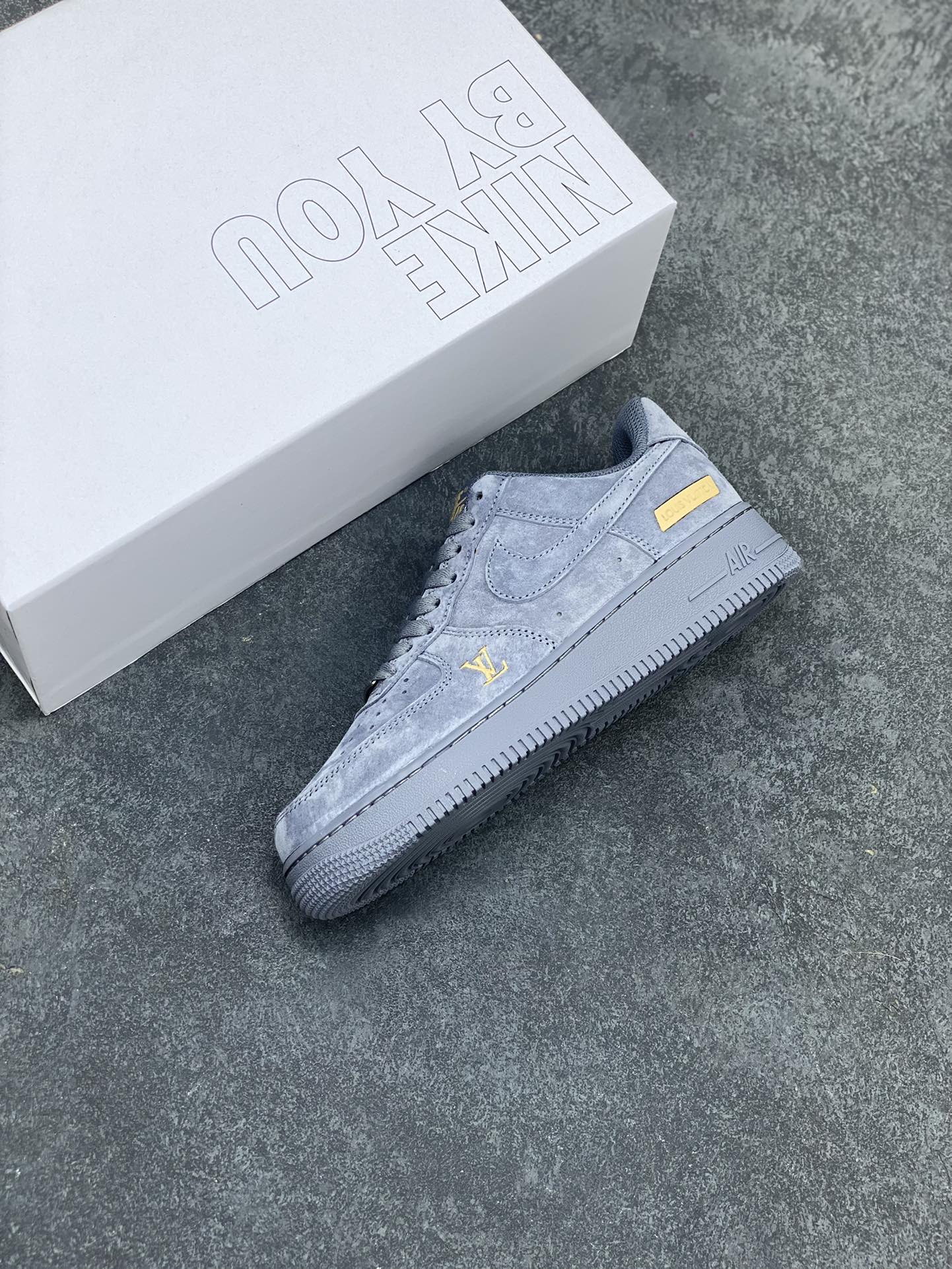 图片[7]-NK Air Force 1‘07 Low 定制款抽屉盒 空军一号低帮休闲板鞋 定制皮料 原楦原纸板 纯正版型 高清洁度 内置全掌气垫 货号：CW2288-111 尺码：36 36.5 37.5 38 38.5 39 40 40.5 41 42 42.5 43 44 44.5 45-选品中心