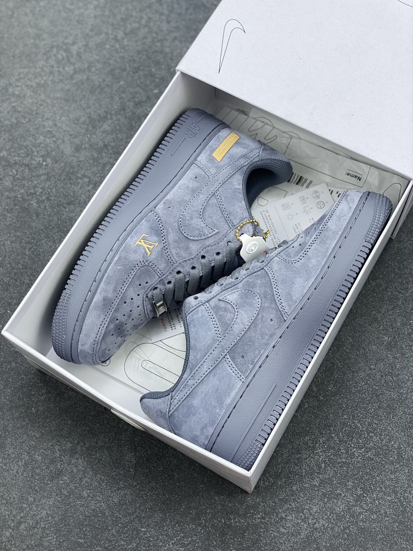 图片[9]-NK Air Force 1‘07 Low 定制款抽屉盒 空军一号低帮休闲板鞋 定制皮料 原楦原纸板 纯正版型 高清洁度 内置全掌气垫 货号：CW2288-111 尺码：36 36.5 37.5 38 38.5 39 40 40.5 41 42 42.5 43 44 44.5 45-选品中心