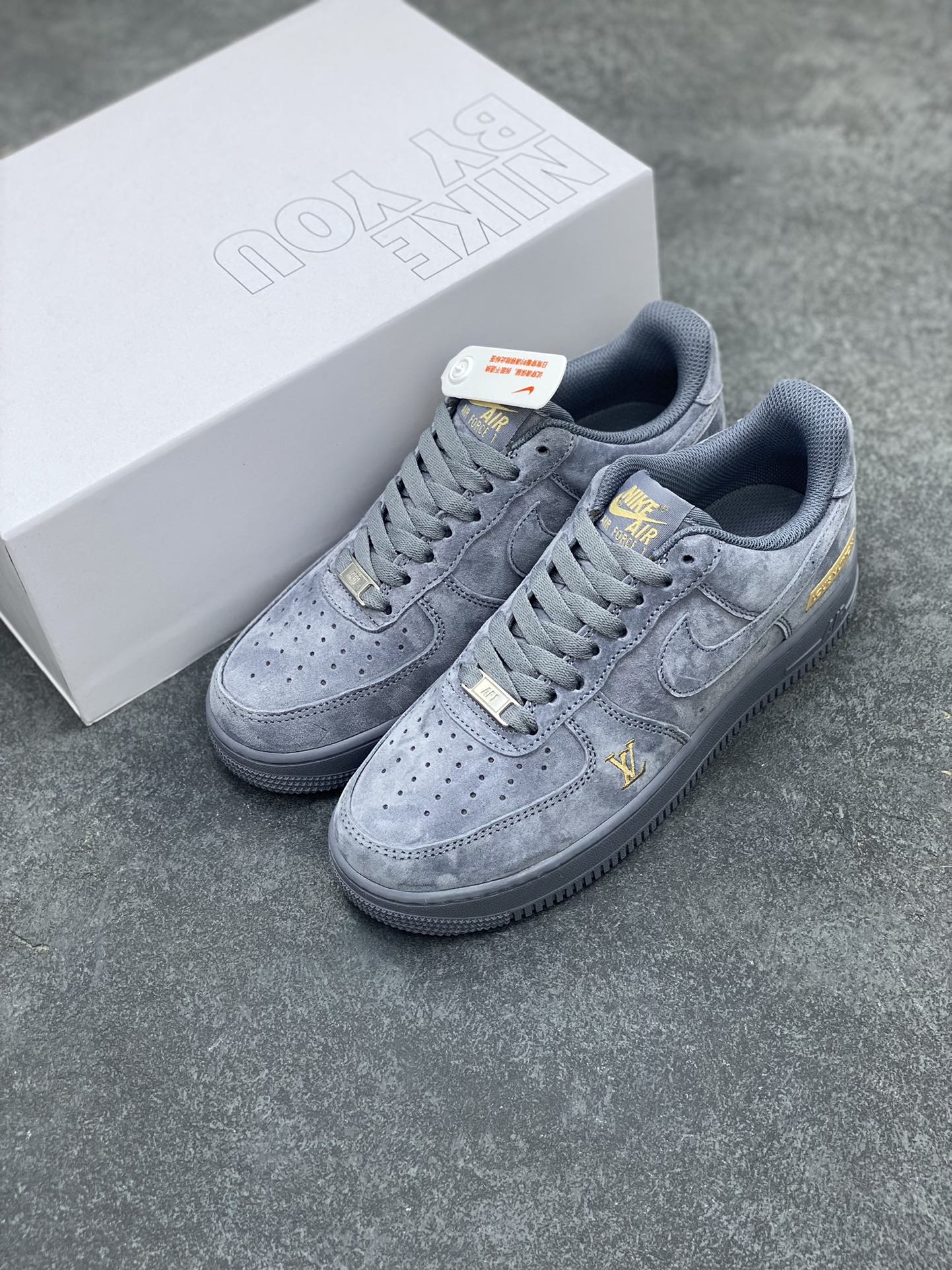 图片[8]-NK Air Force 1‘07 Low 定制款抽屉盒 空军一号低帮休闲板鞋 定制皮料 原楦原纸板 纯正版型 高清洁度 内置全掌气垫 货号：CW2288-111 尺码：36 36.5 37.5 38 38.5 39 40 40.5 41 42 42.5 43 44 44.5 45-选品中心