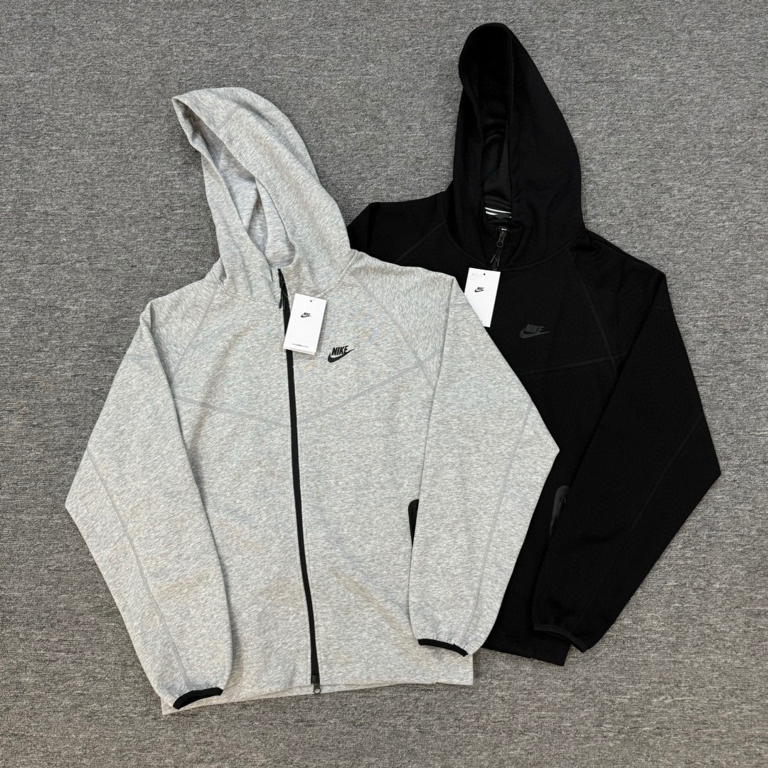 Nike Men's Tech Fleece Full-Zip Hoodie, Embroidered Logo, Lightweight Fabric 2 i1729009964 7108 0