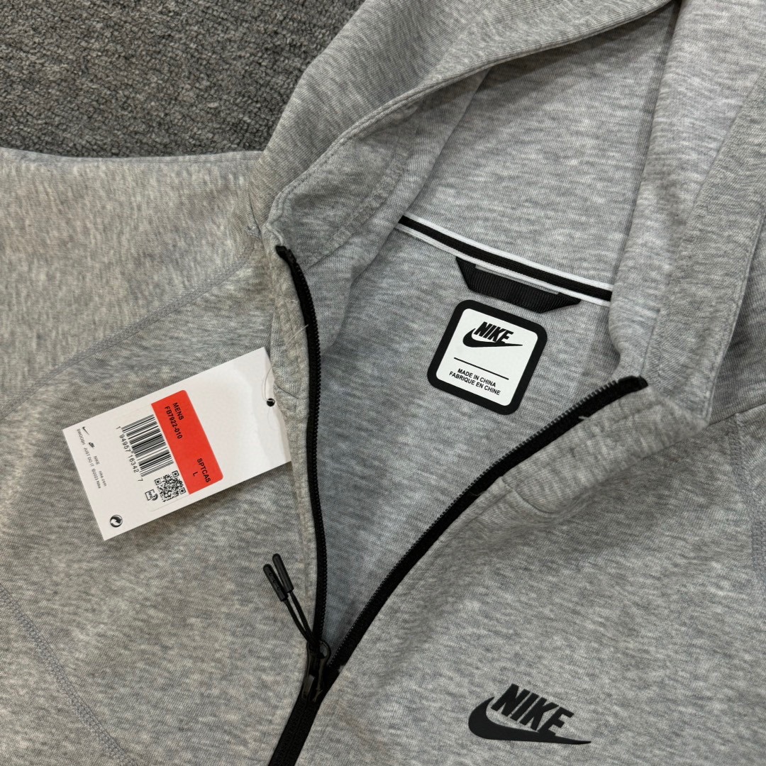 NIKE Sports Embroidered Top: High Quality for Sports Enthusiasts, Black/Gray, Multiple Sizes - 图片 6