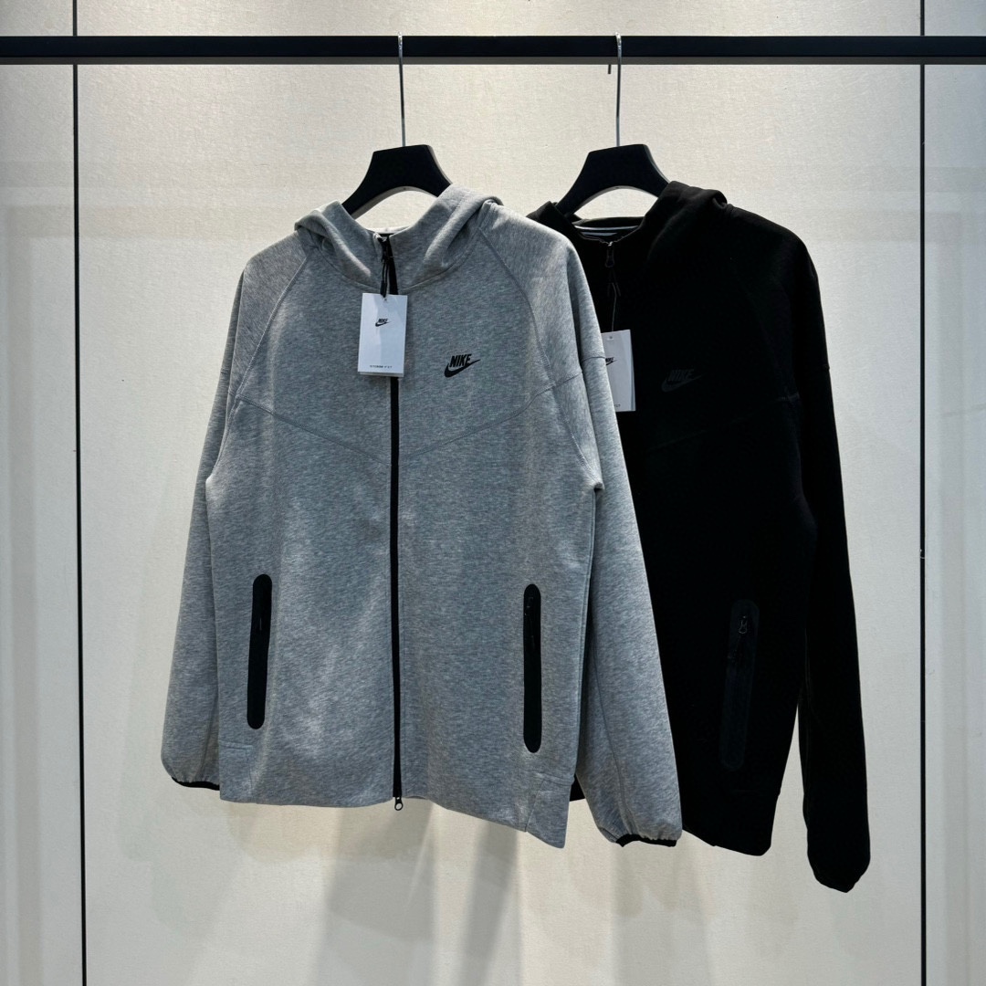 NIKE Sports Embroidered Top: High Quality for Sports Enthusiasts, Black/Gray, Multiple Sizes - 图片 9