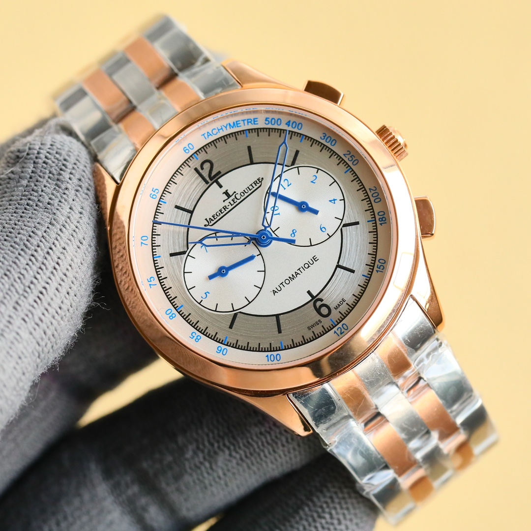 Luxury White Gold and Steel Watch with Full-Automatic Machine Core and High-Quality Materials - 图片 3