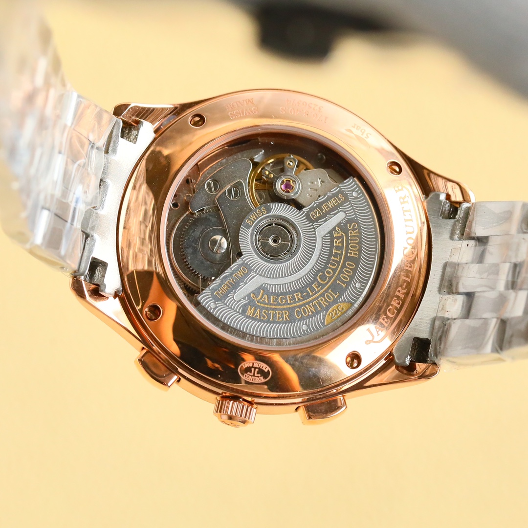 Luxury White Gold and Steel Watch with Full-Automatic Machine Core and High-Quality Materials - 图片 7
