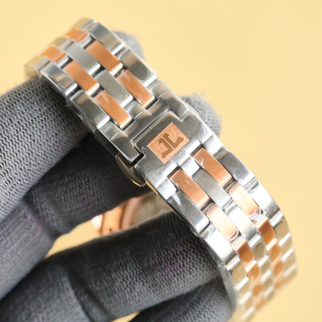 Luxury White Gold and Steel Watch with Full-Automatic Machine Core and High-Quality Materials - 图片 9