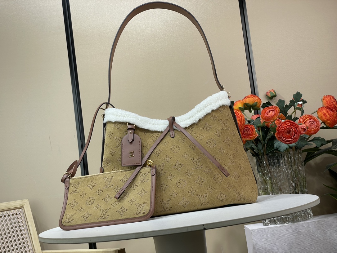 Louis Vuitton Sacs À Main Réplique de la mode
 Le Brun Laine Série hiver M46203