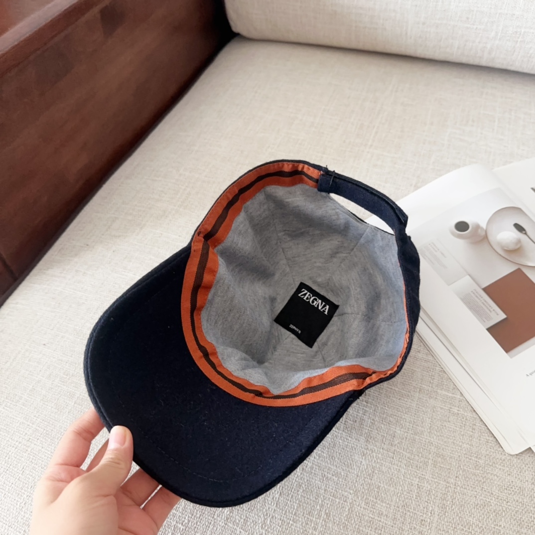 💰88 ZEGNA, NEW, HIGH-QUALITY BASEBALL CAPS, BIG SYNCHRONOUS, PERFECT MATCH - 图片 7