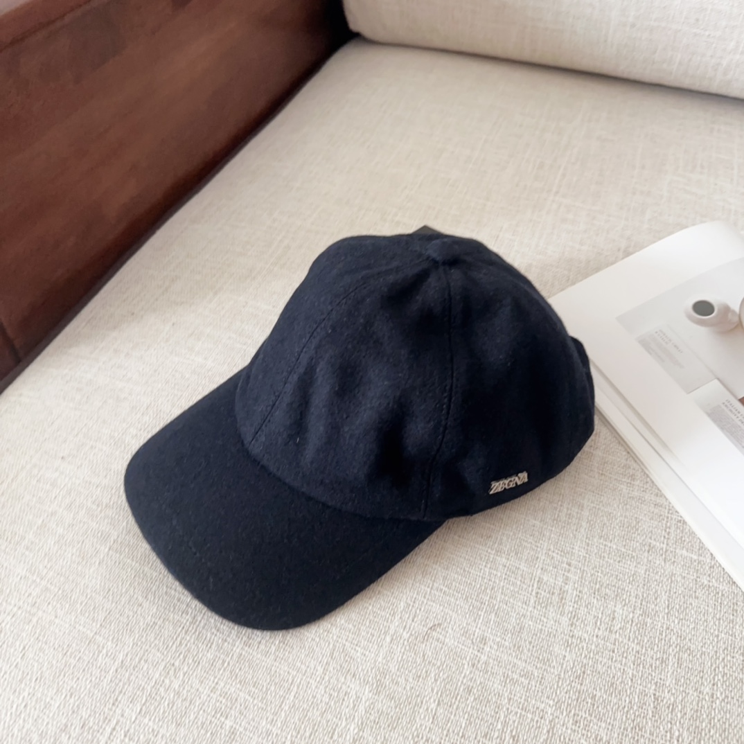 💰88 ZEGNA, NEW, HIGH-QUALITY BASEBALL CAPS, BIG SYNCHRONOUS, PERFECT MATCH - 图片 2