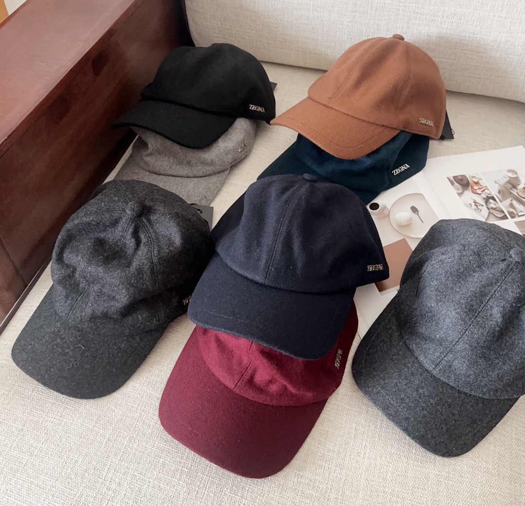 💰88 ZEGNA, NEW, HIGH-QUALITY BASEBALL CAPS, BIG SYNCHRONOUS, PERFECT MATCH - 图片 9