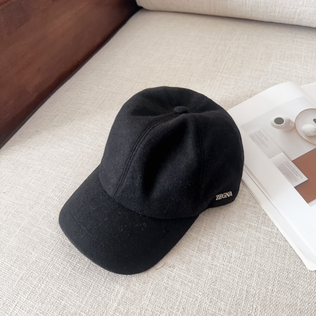 💰88 ZEGNA, NEW, HIGH-QUALITY BASEBALL CAPS, BIG SYNCHRONOUS, PERFECT MATCH - 图片 2