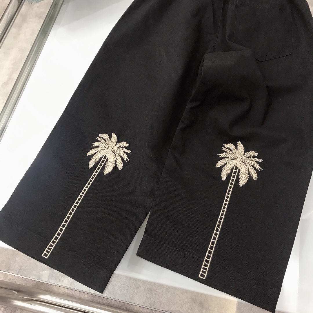 High-quality Cotton Embroidered Crotch Shorts, Sizes 100-160 CM #178 - 图片 8
