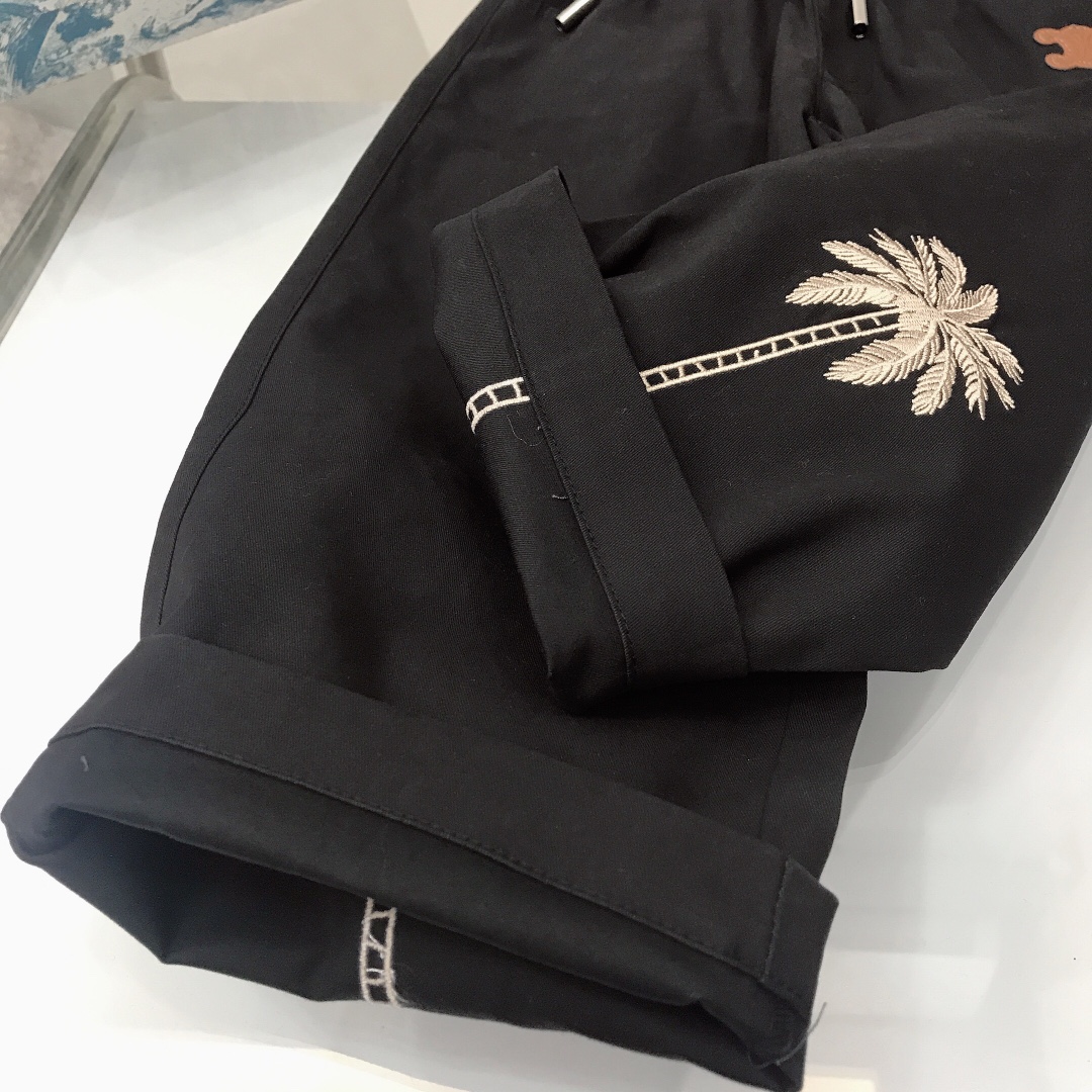 High-quality Cotton Embroidered Crotch Shorts, Sizes 100-160 CM #178 - 图片 7