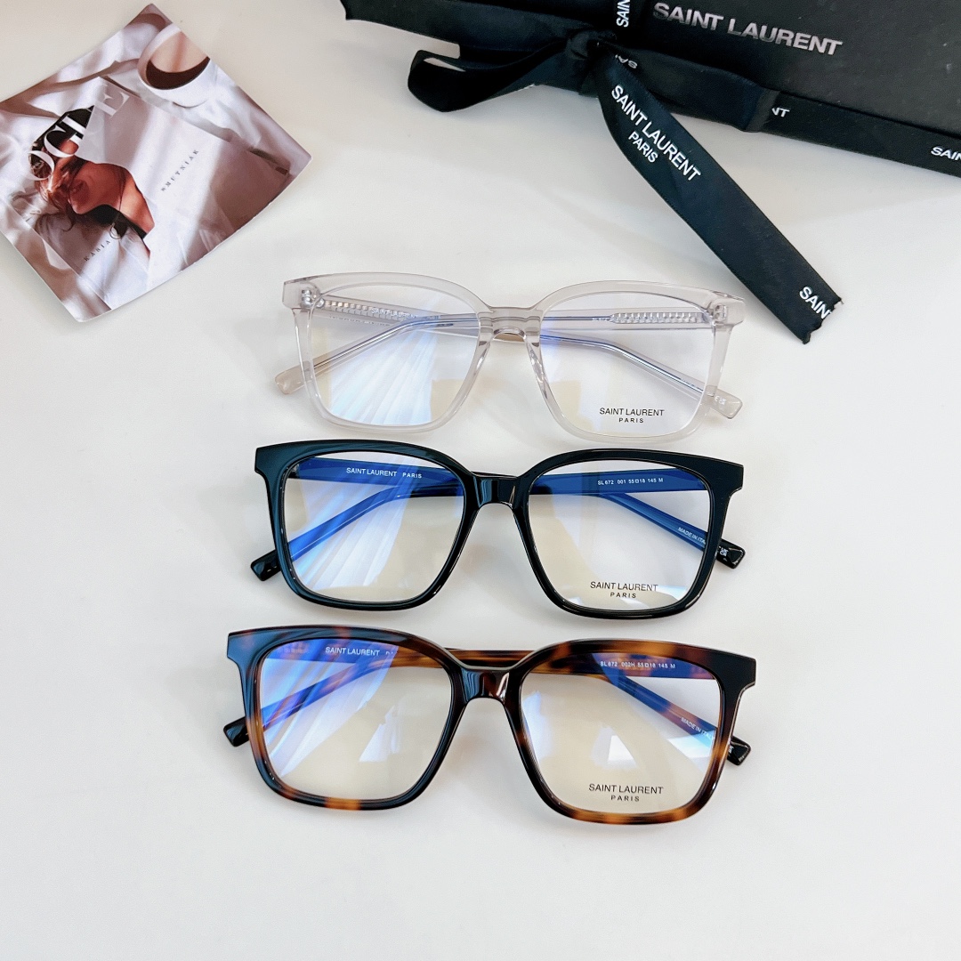 NO:268562,80 SAINT LAUREN* MODELSL672 SIZE55-Odd 18-Glasses Sunglasses, Glasses, Saint laurent1986090980 SAINT LAUREN* MODELSL672 SIZE55口18- 眼镜墨镜太阳镜,眼镜,saint laurent,glasses