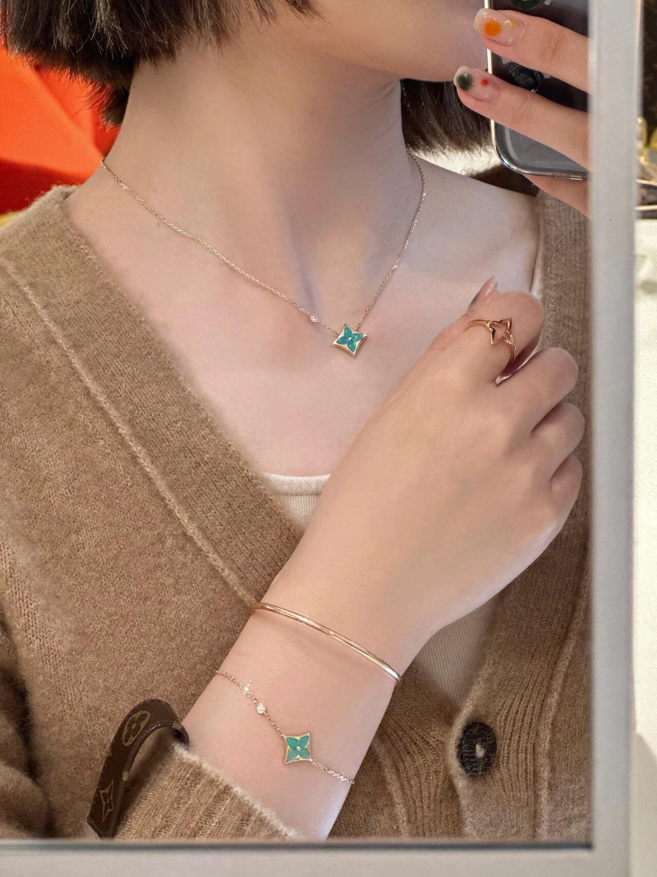 路易威登 Louis Vuitton 高定典藏高定典雅奢华珠宝首饰项链手链戒指 #8519CF01 4