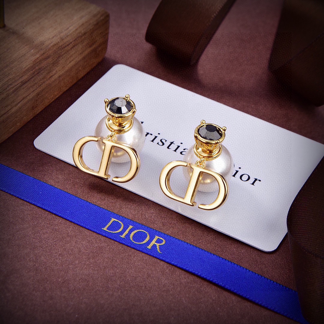 Dior Joyas Pendiente Colección de verano Fashion