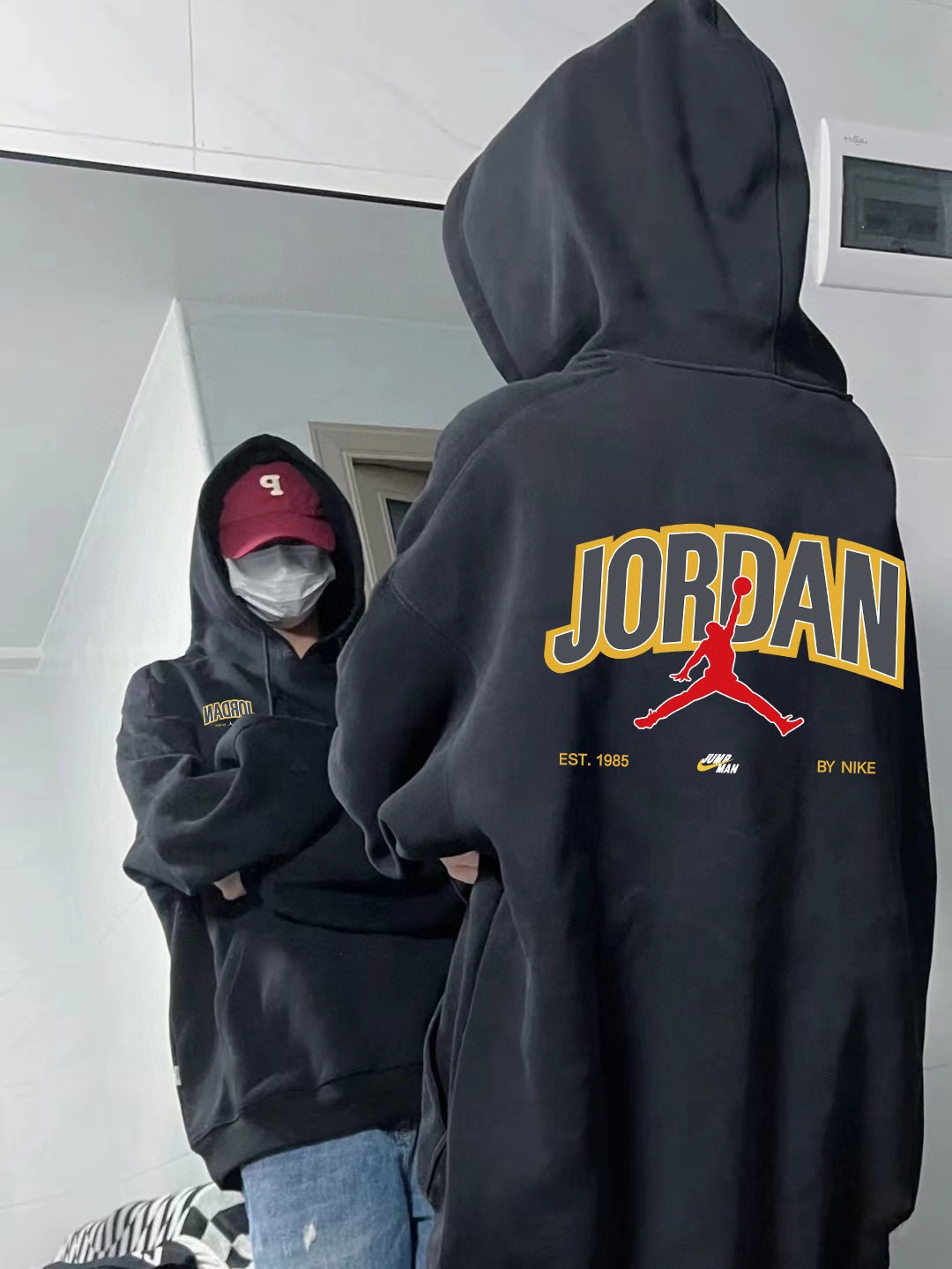 High Quality Cotton Fabric with Big Logo Letters Synced by AJ Jordon’s Network - 图片 3