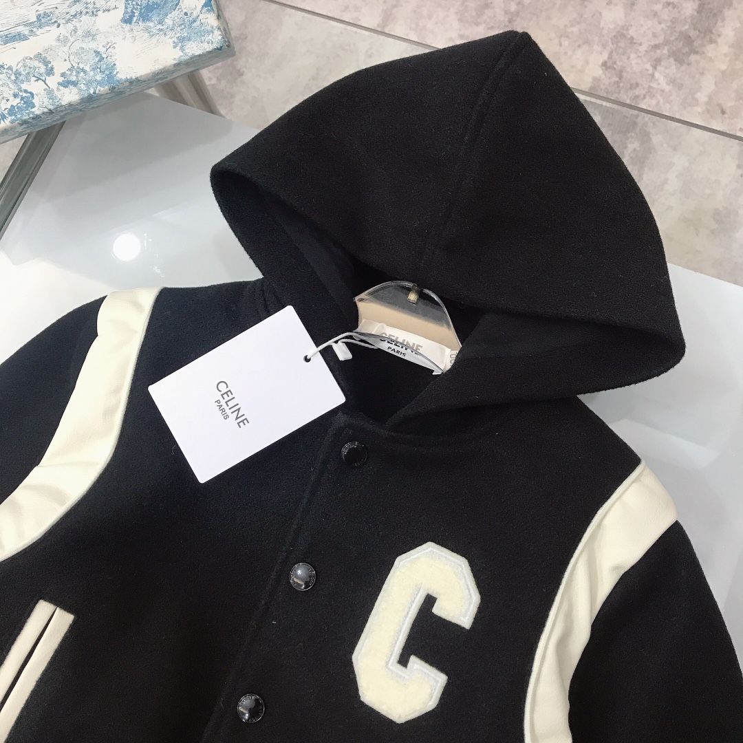 “CHLIN* Spellgate Baseball Cotton Jackets for Kids: New Autumn/Winter Collection” - 图片 4