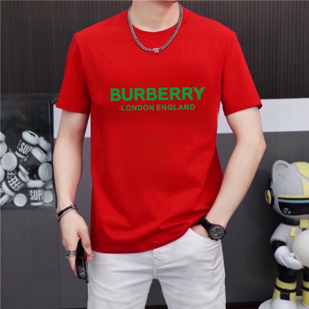 Burberry 品牌【BURBERRY 巴宝莉】(胖子福音) 男士休闲短袖T恤 2024春夏新品