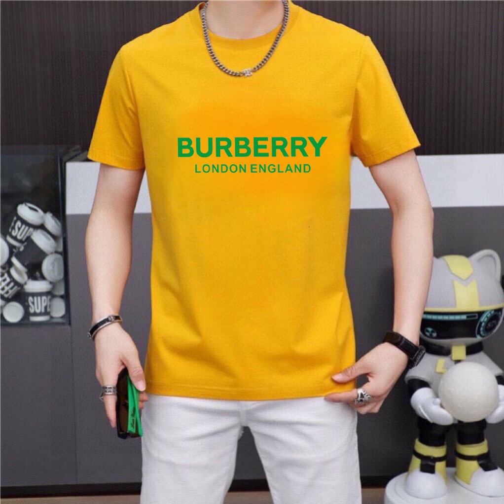 Burberry 品牌【BURBERRY 巴宝莉】(胖子福音) 男士休闲短袖T恤 2024春夏新品