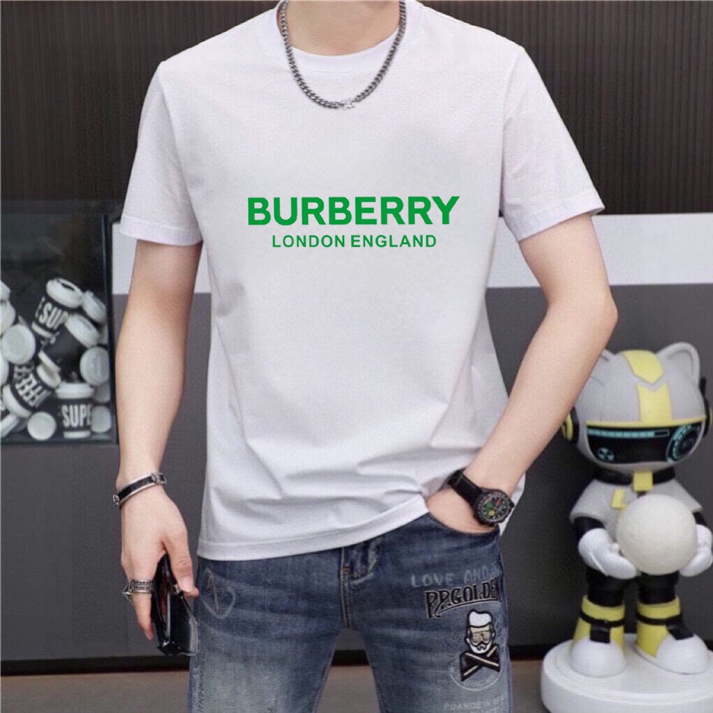 Burberry 品牌【BURBERRY 巴宝莉】(胖子福音) 男士休闲短袖T恤 2024春夏新品