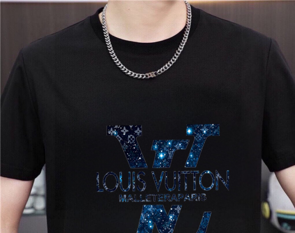 Louis Vuitton 品牌【LV路易威登】(胖子福音) 男士休闲短袖T恤 2024春夏新品