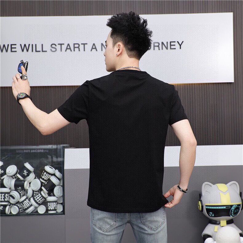 Fendi 品牌【FENDI 芬迪】(胖子福音) 男士休闲短袖T恤 2024春夏新品