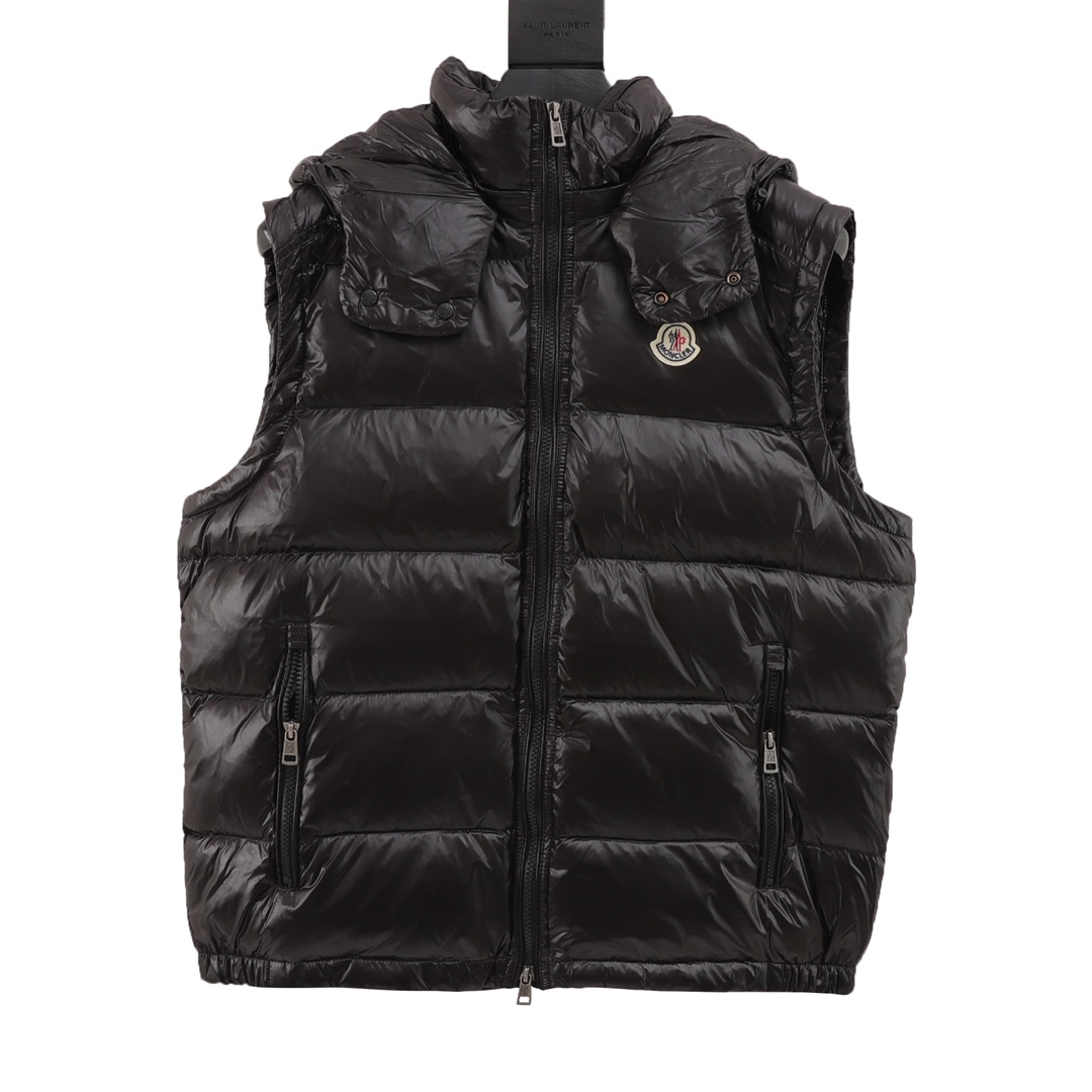 Moncler /蒙口 新款徽标连帽羽绒马甲