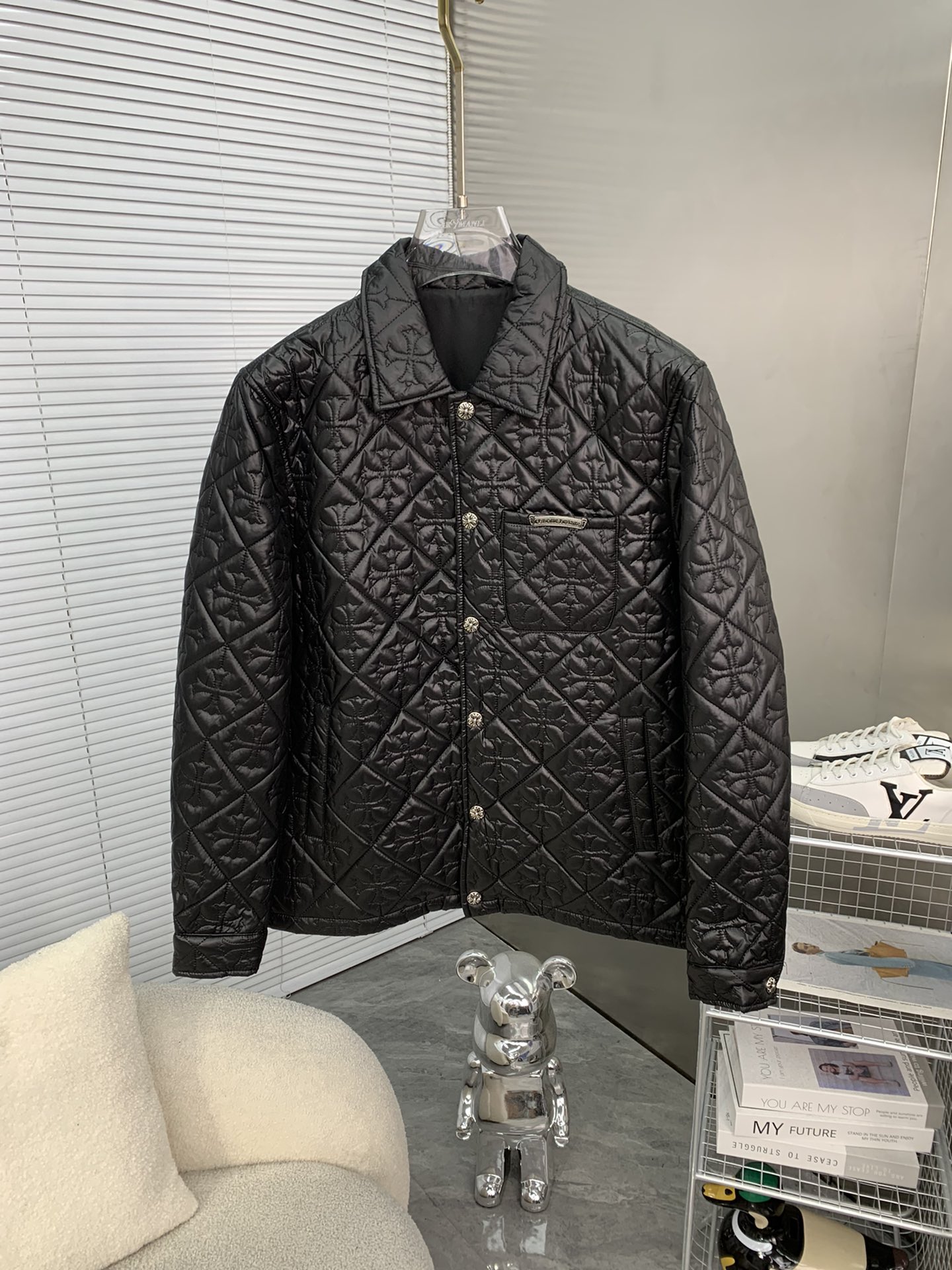 Chrome Hearts Clothing Coats & Jackets Men Cotton Polyester Fashion