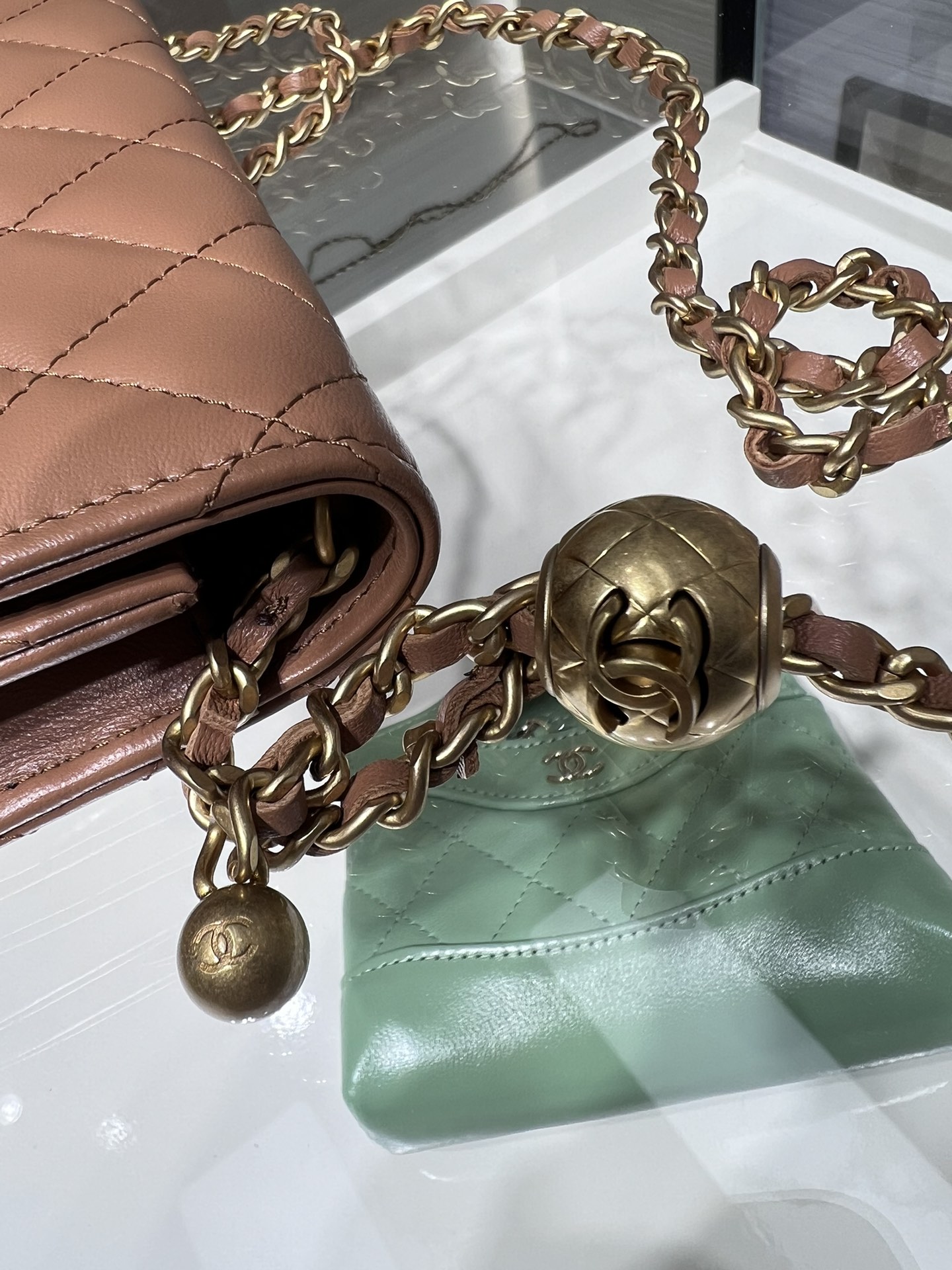 CHANEL: New Arrival: Adjustable Chain Phone Bag - Bag 6