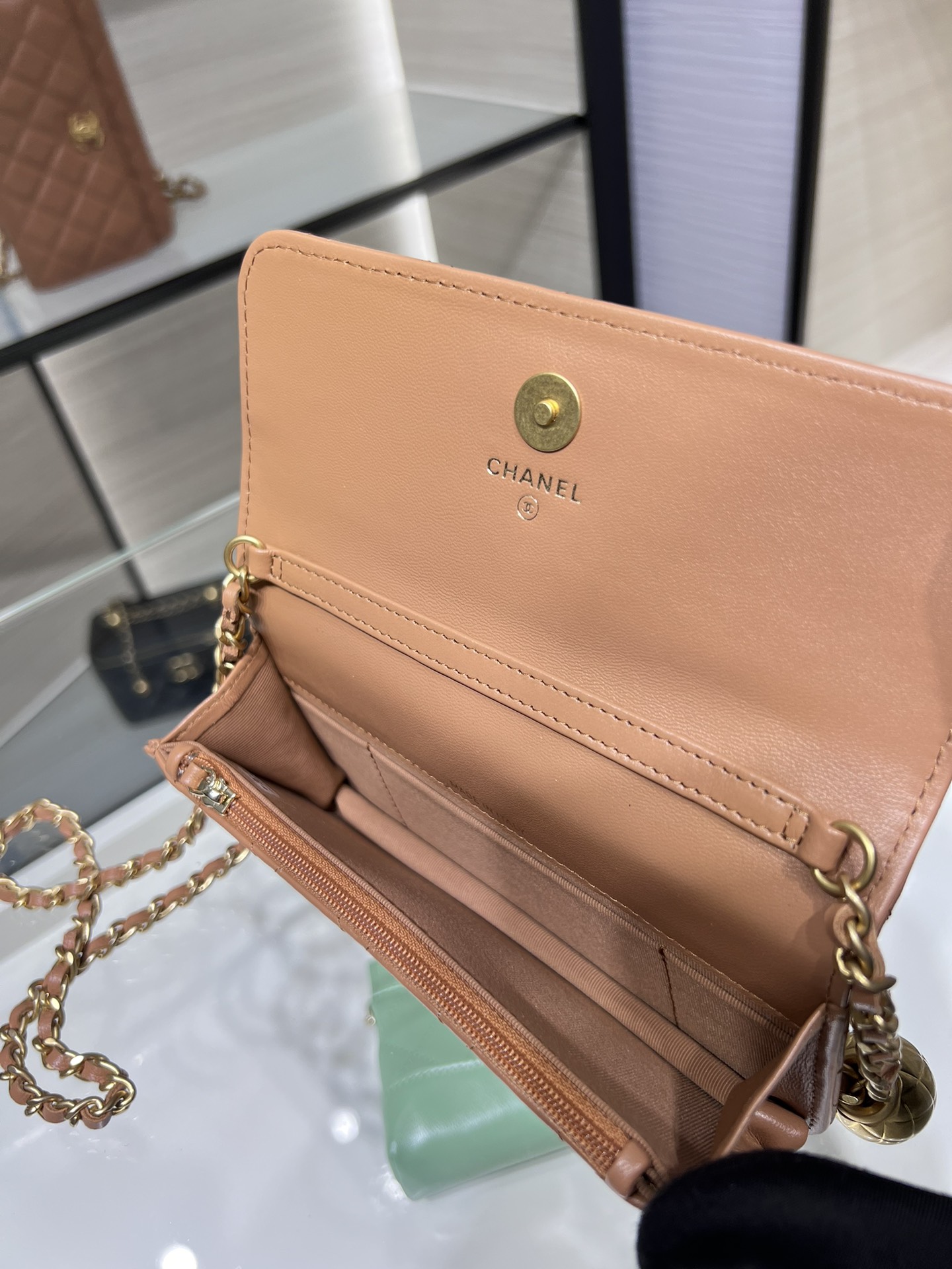 CHANEL: New Arrival: Adjustable Chain Phone Bag - Bag 8