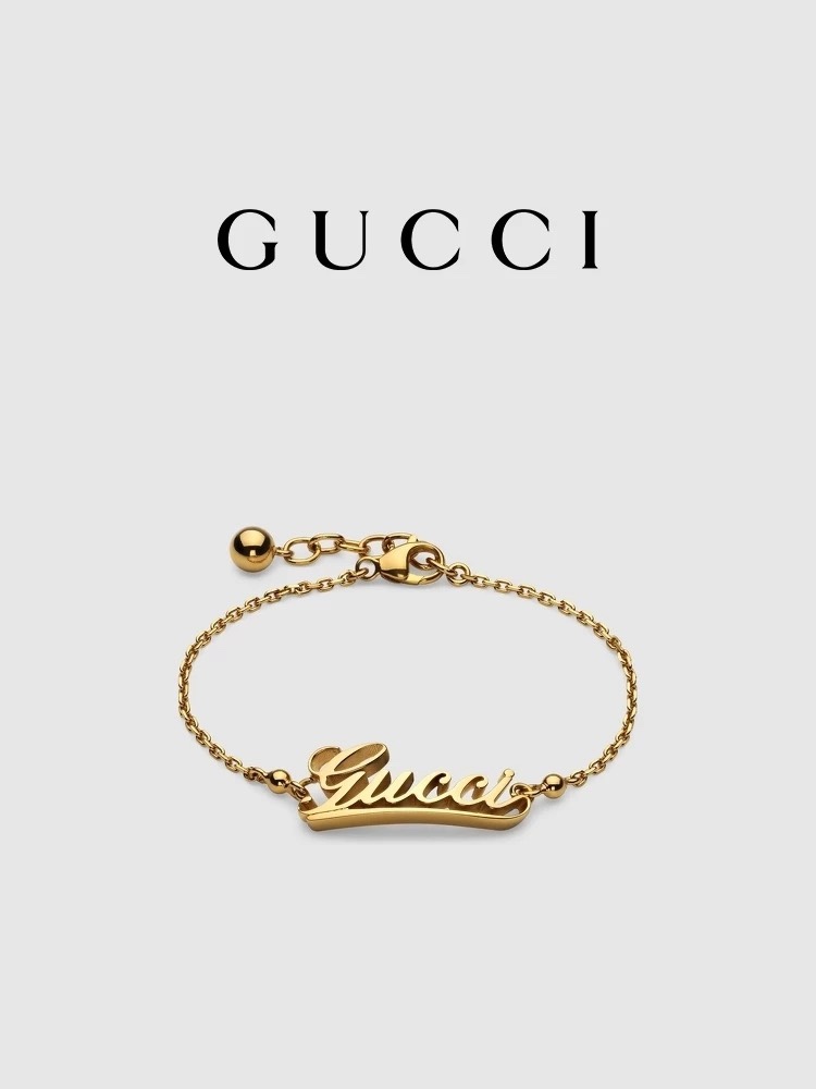 NO:112331,GUCCI Gucci logo bracelet with handwritten style, jewelry boutique, gucci, gucci, bracelet19860909GUCCI古驰饰手写体Gucci标识手链,饰品精品,gucci,gucci,bracelet,Jewelry