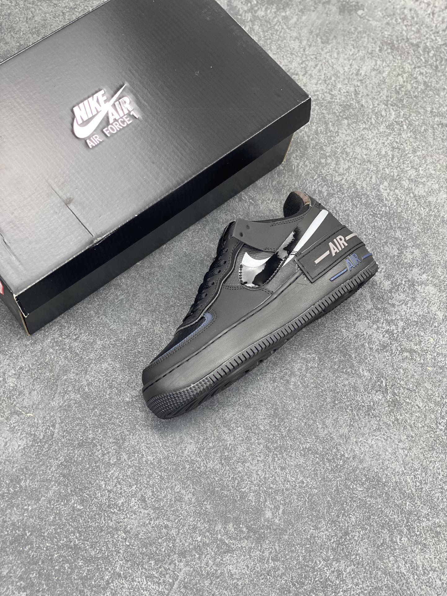 图片[7]-NK Air Force 1 Shadow 轻量增高低帮百搭板鞋\”拼接马卡龙\” 全新少女系解构主义设计双层轻量EVA发泡中底+防滑RB橡胶外圈底鞋底 原楦头原纸板 打造纯正空军版型 专注外贸渠道 全掌内置蜂窝气垫 原盒配件 原厂中底钢印、拉帮完美 货号：FB7582-001 尺码：35.5 36 36.5 37.5 38 38.5 39 40-选品中心