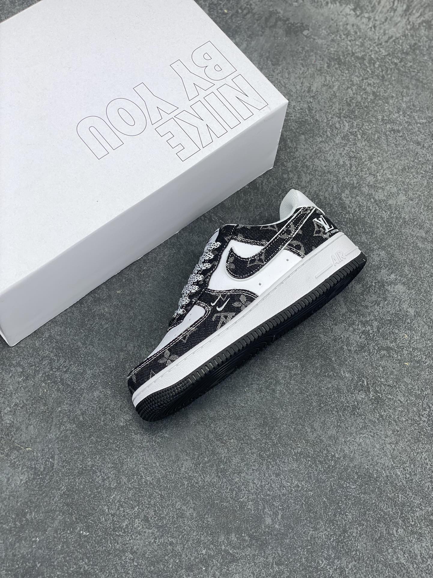 图片[7]-NK Air Force 1‘07 Low 定制款抽屉盒 空军一号低帮休闲板鞋 定制皮料 原楦原纸板 纯正版型 高清洁度 内置全掌气垫 货号：CW2288-111 尺码：36 36.5 37.5 38 38.5 39 40 40.5 41 42 42.5 43 44 44.5 45-选品中心