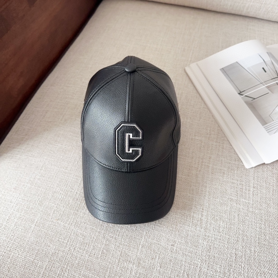 NO:223791,Celin* new autumn and winter products, leather embroidered baseball cap, exquisite details, counter quality, personalized hat, straw hat, fisherman hat, baseball cap, knit hat, hat, celine, espadrilles, hats19860909Celin* 秋冬新品,皮质剌绣棒球帽, 细节精致,专柜品质,个性十足帽子草帽渔夫帽棒球帽针织帽,帽子,celine,espadrilles,hats,hat
