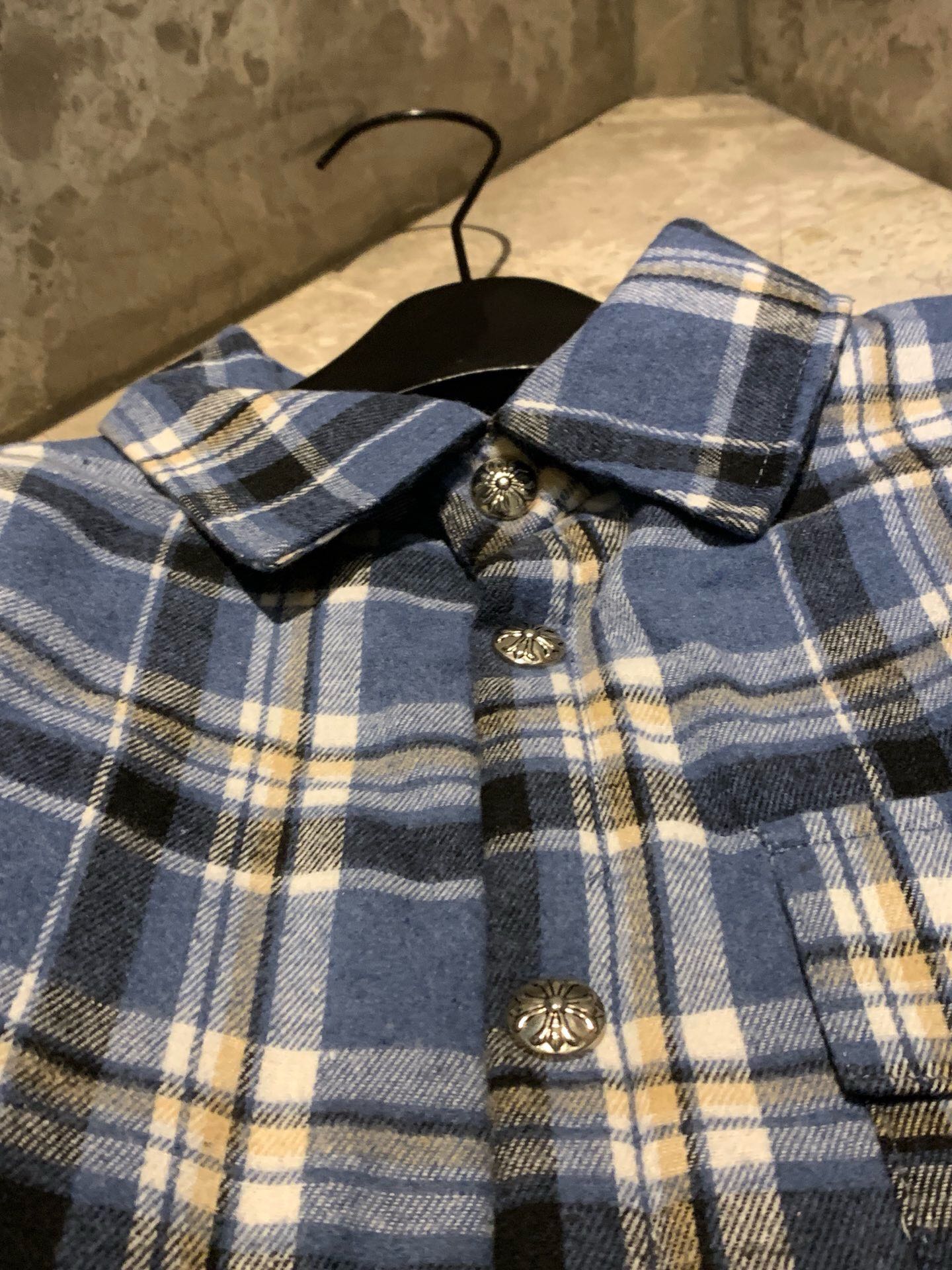 Chrome Hearts Plaid Quilted Overshirt - Comprehensive 8