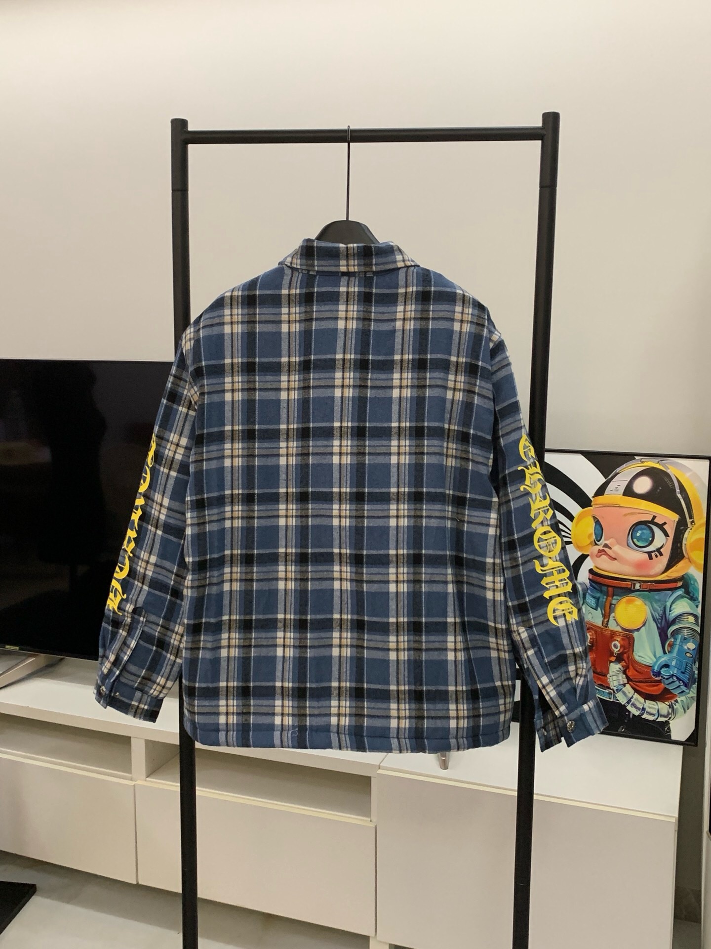Chrome Hearts Plaid Quilted Overshirt - Comprehensive 6