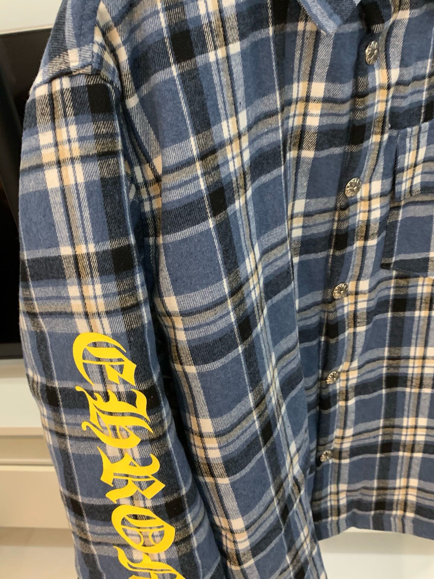 Chrome Hearts Plaid Quilted Overshirt - Comprehensive 7