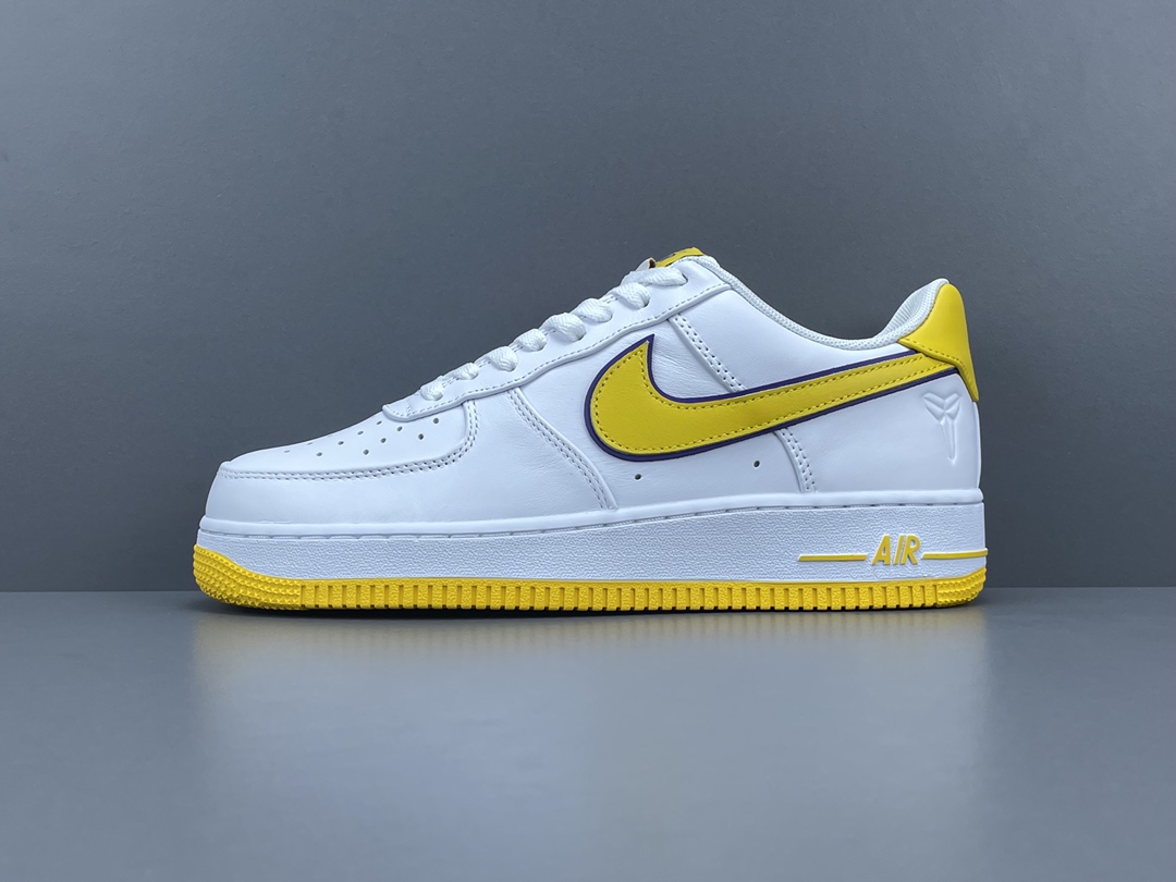 【纯原版 空军科比联名】Kobe Bryant x Nike Air Force 1 舒适百搭 防滑耐磨