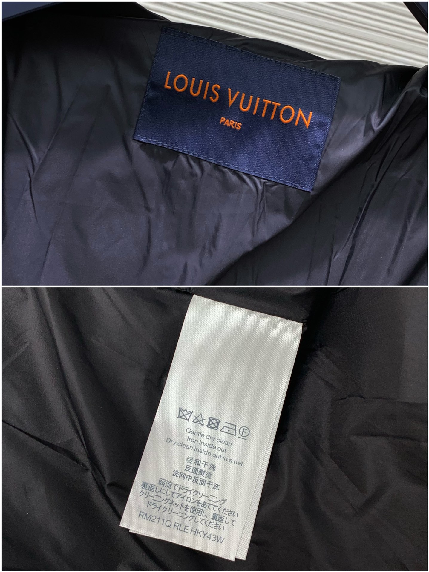 LouisVuitton路易威登2024冬季最新款专柜同步有售原单狠货时尚休闲羽绒服外套上身很有特点！吸