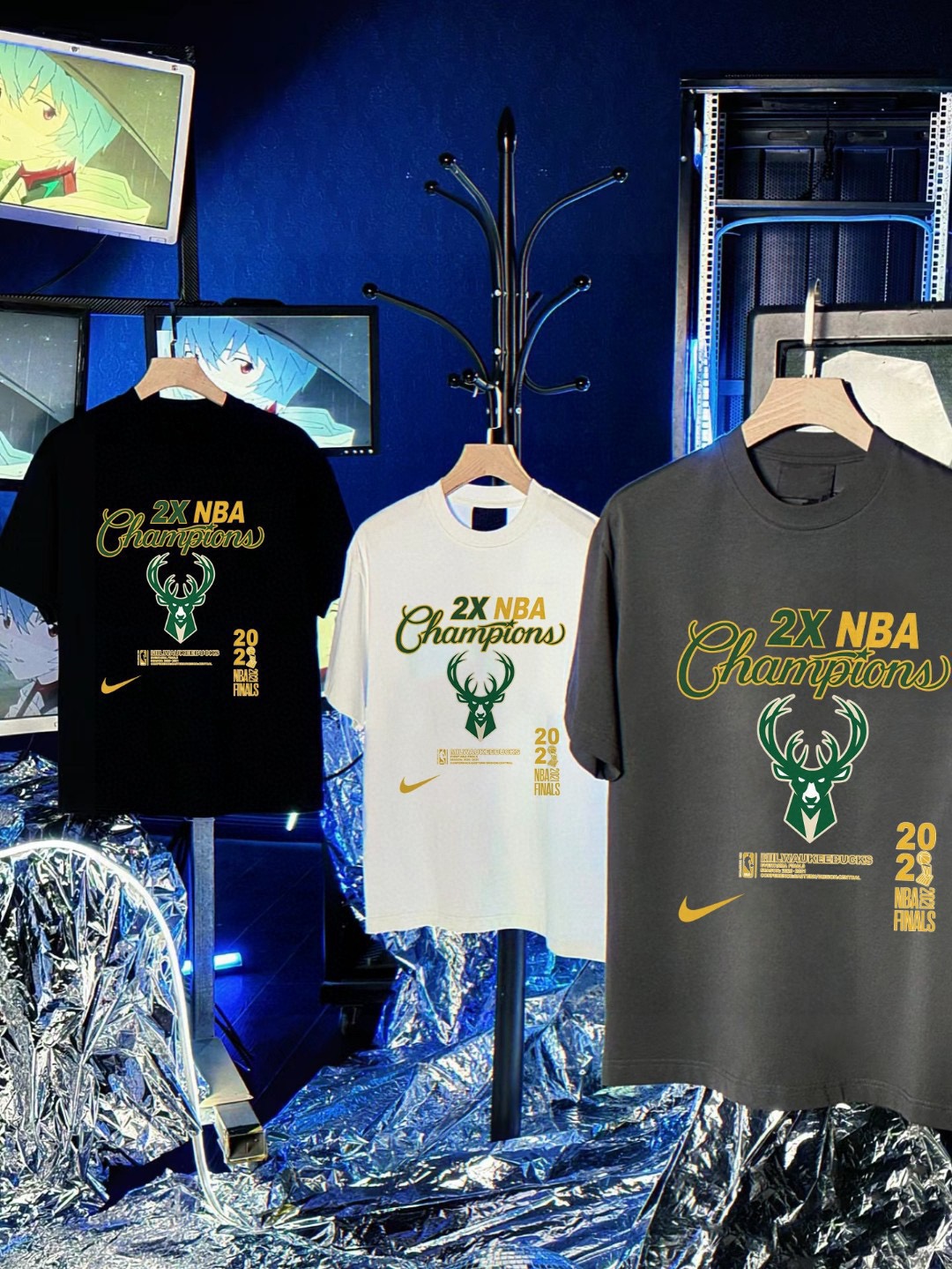 Nike NBA Series Short Sleeve T-Shirts: Unisex Loose Fit with High-End Details - 图片 6